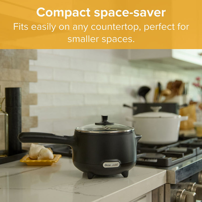 Drew&Cole CleverPot electric hot pot Black 1.2L - British product