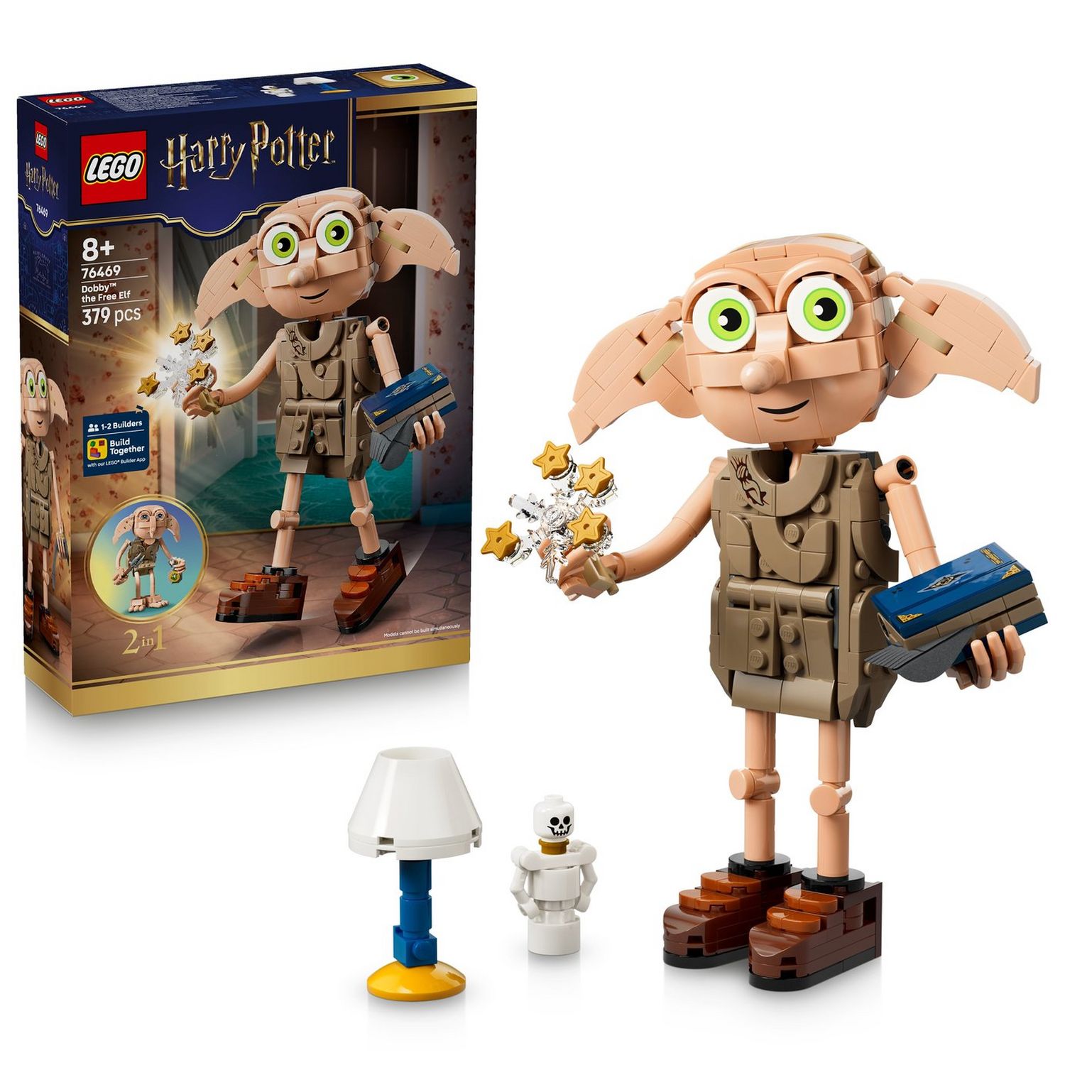 LEGO Harry Potter Dobby building toy 18 cm, imported from the UK