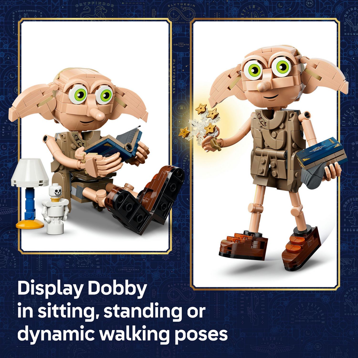LEGO Harry Potter Dobby building toy 18 cm, imported from the UK