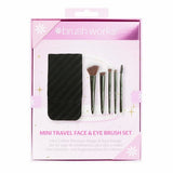 Brushworks mini travel face and eye brush set, UK version