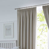 Fusion Dijon blackout curtains natural 117x137cm, UK version