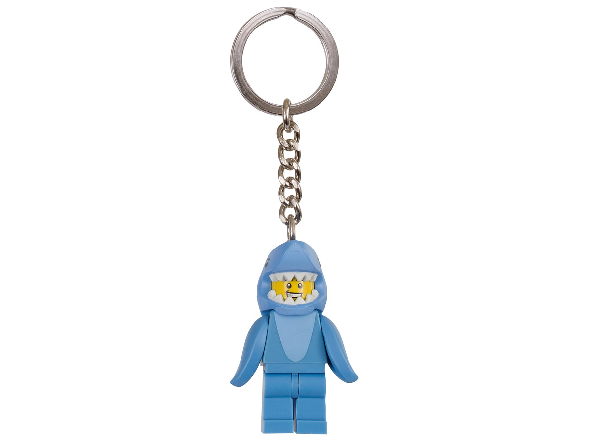 LEGO Shark Suit Guy Mini Figure Key Ring, UK version