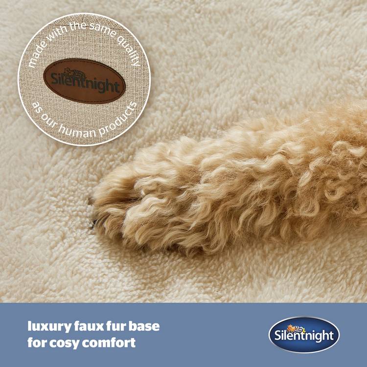 Silentnight orthopaedic donut pet bed small, UK version