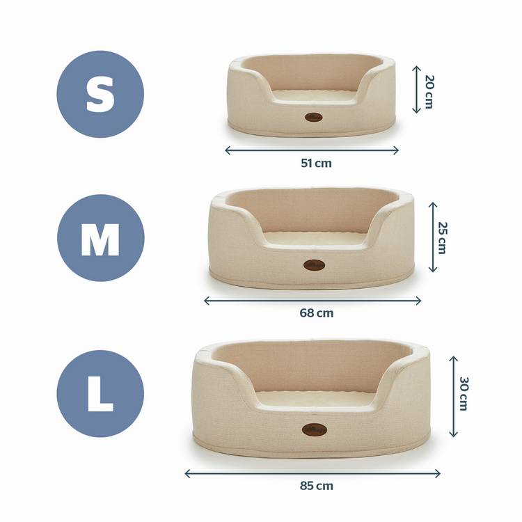 Silentnight orthopaedic donut pet bed small, UK version