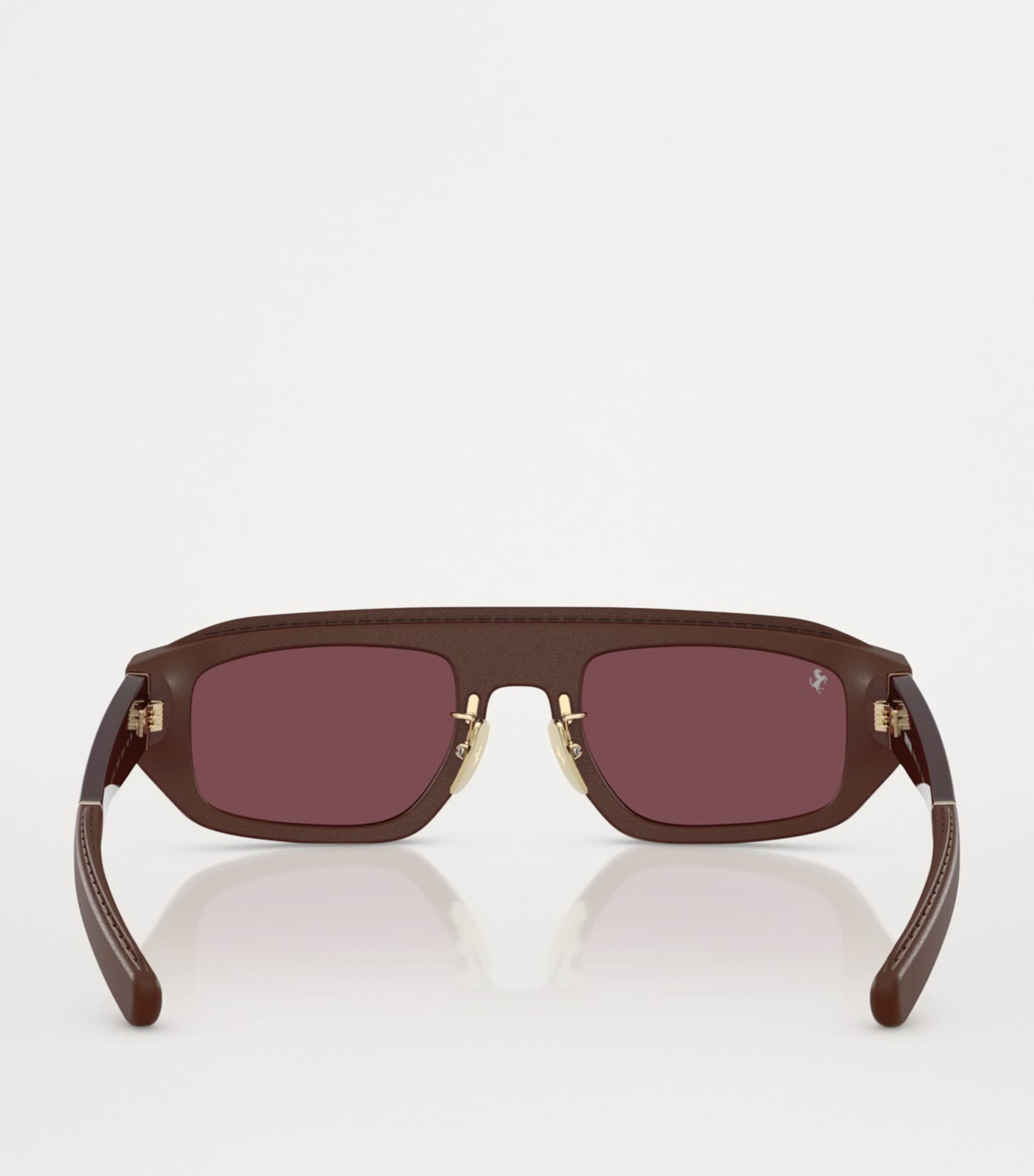 Ferrari acetate pillow sunglasses, imported from the UK