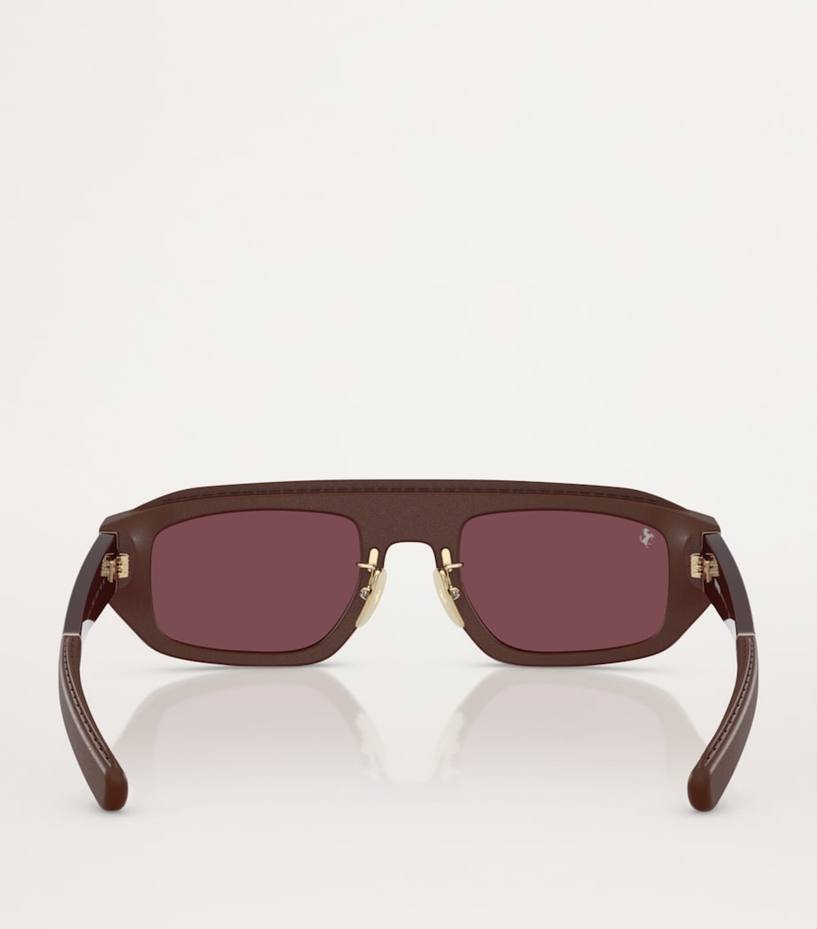 Ferrari acetate pillow sunglasses, imported from the UK