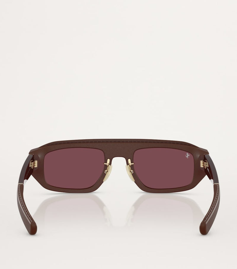 Ferrari acetate pillow sunglasses, imported from the UK