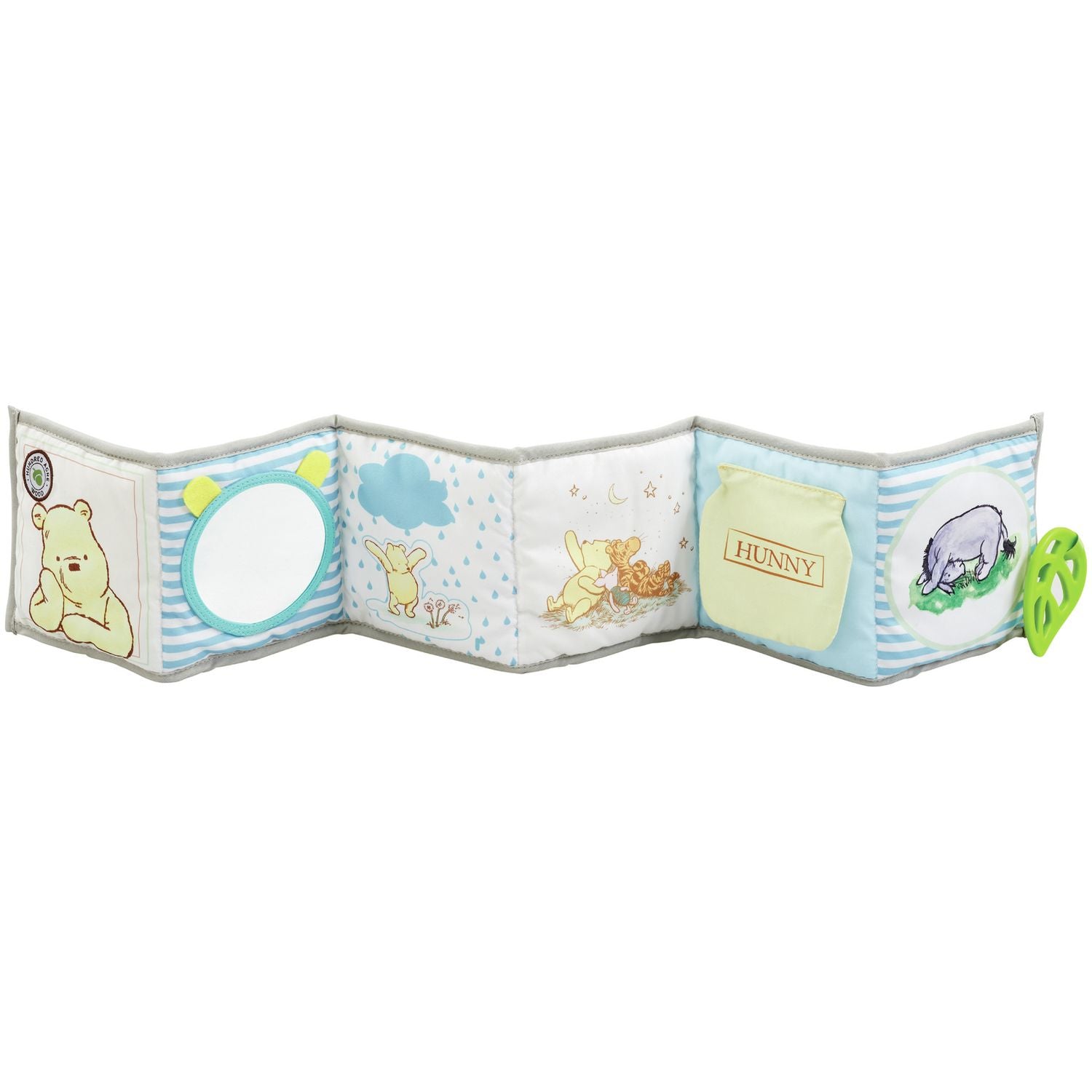 Disney Winnie the Pooh tummy time book fabric toy, UK version