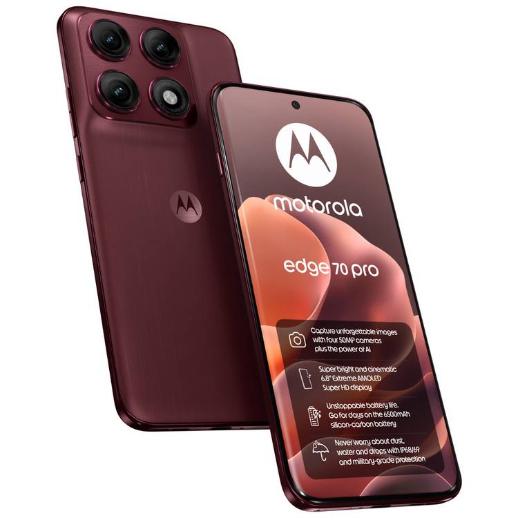 Motorola Edge 70 Pro smartphone 512GB, imported from the UK
