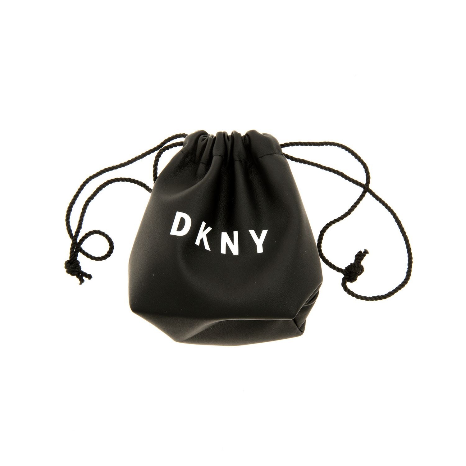 DKNY gold tone threader drop earrings 38mm, UK version