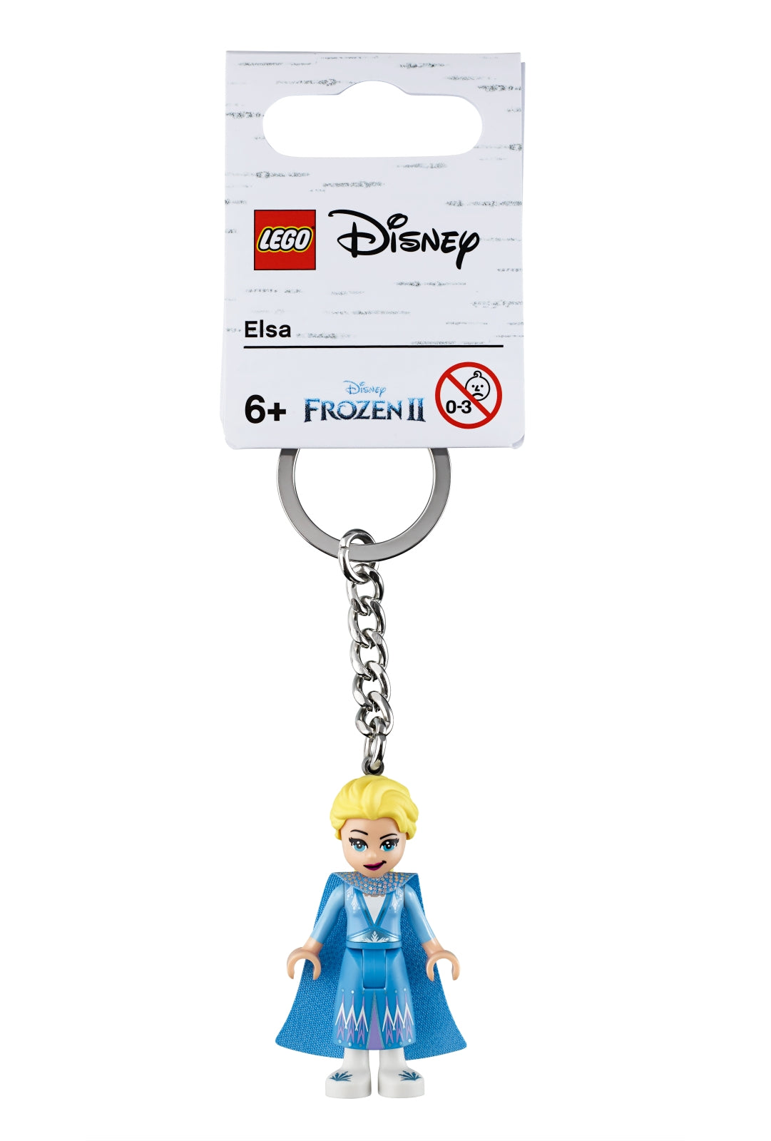 LEGO Disney Frozen 2 Elsa Keyring 16cm Long, imported from the UK
