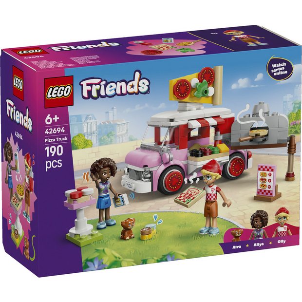 LEGO Friends Pizza Truck building set 190 pieces (British brand)