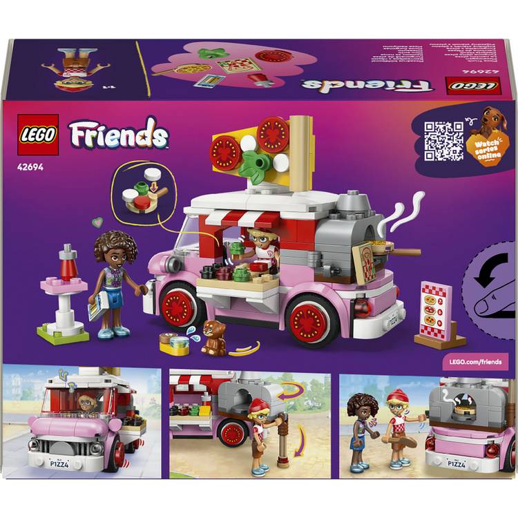 LEGO Friends Pizza Truck building set 190 pieces (British brand)