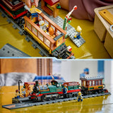 LEGO City Vintage Steam Train toy train set 575 pieces, imported from the UK