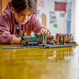 LEGO City Vintage Steam Train toy train set 575 pieces, imported from the UK