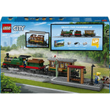 LEGO City Vintage Steam Train toy train set 575 pieces, imported from the UK