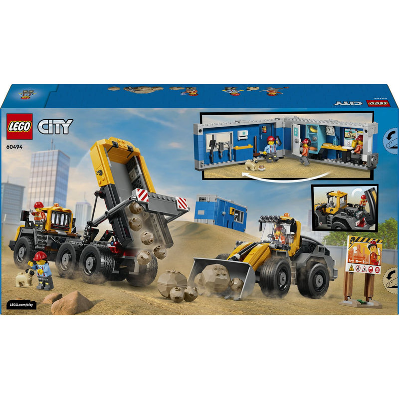 LEGO City construction truck set 1132 pieces (British brand)