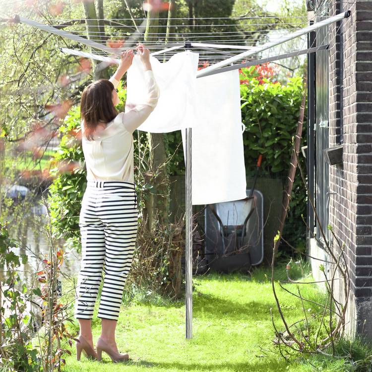 Brabantia 40m rotary Topspinner outdoor airer (British brand)