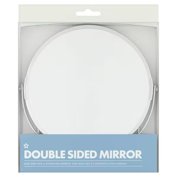 Superdrug double sided magnified mirror makeup tool (British brand)