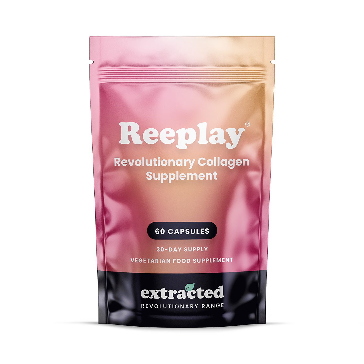 Reeplay collagen supplement capsules with Ovoderm (British brand)
