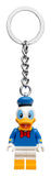 LEGO Donald Duck Keyring Minifigure 9 cm high - British product
