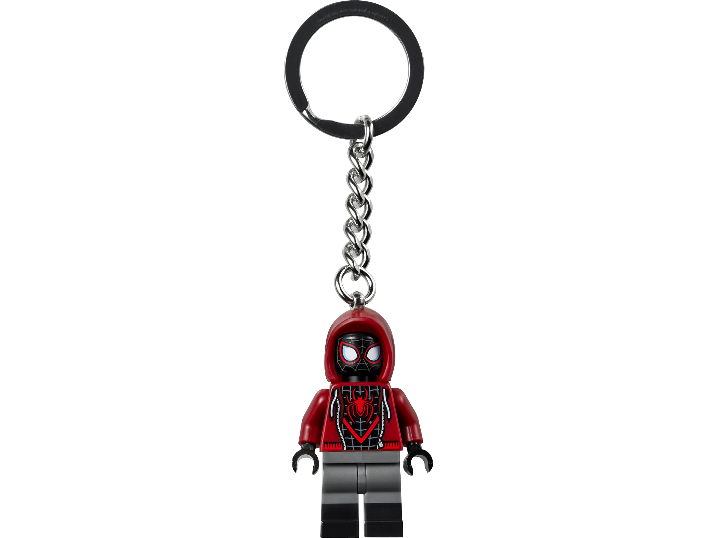 LEGO Miles Morales keyring 9cm bag charm , imported from the UK