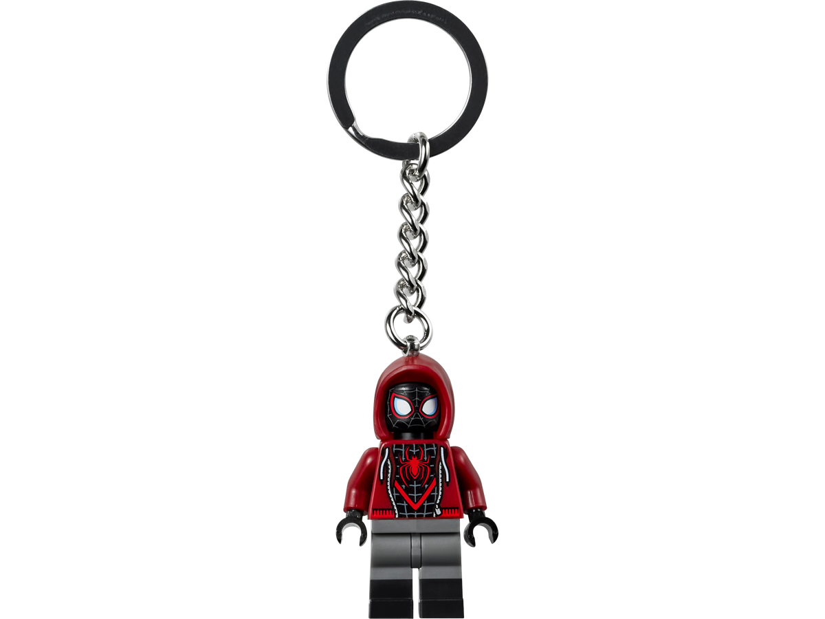 LEGO Miles Morales keyring 9cm bag charm , imported from the UK