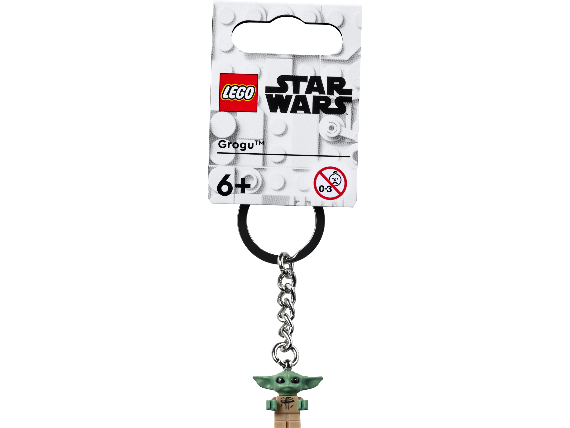 LEGO Grogu Keyring Star Wars figure 7cm, UK version