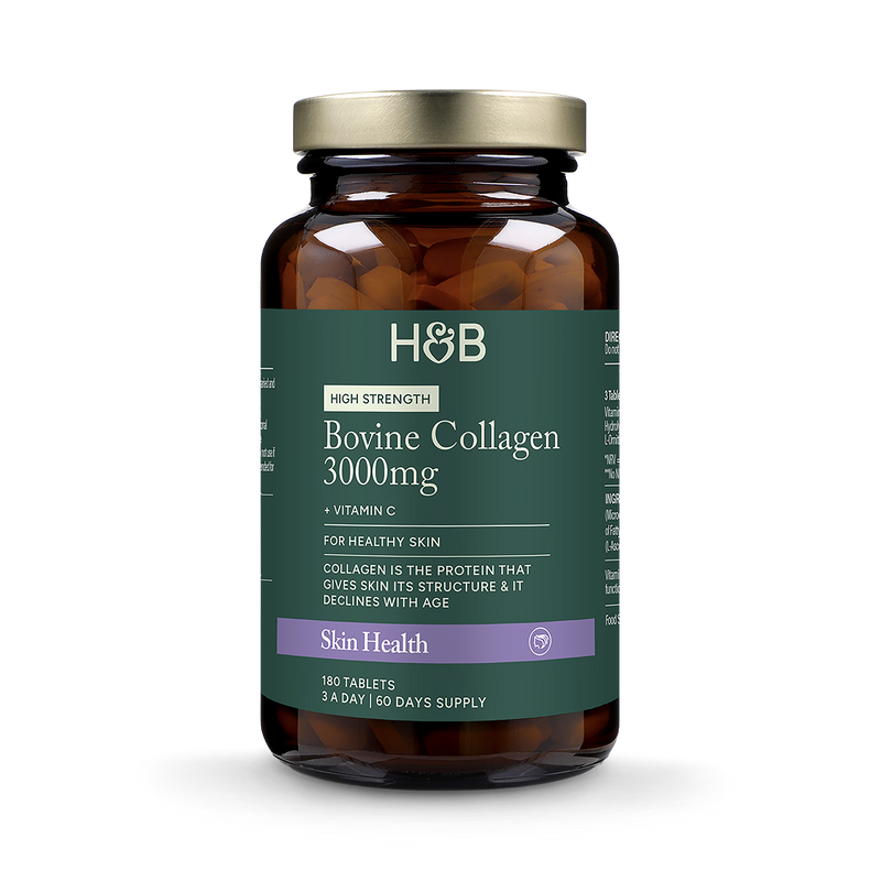 Holland & Barrett Bovine Collagen 3000mg 180 Tablets, UK version