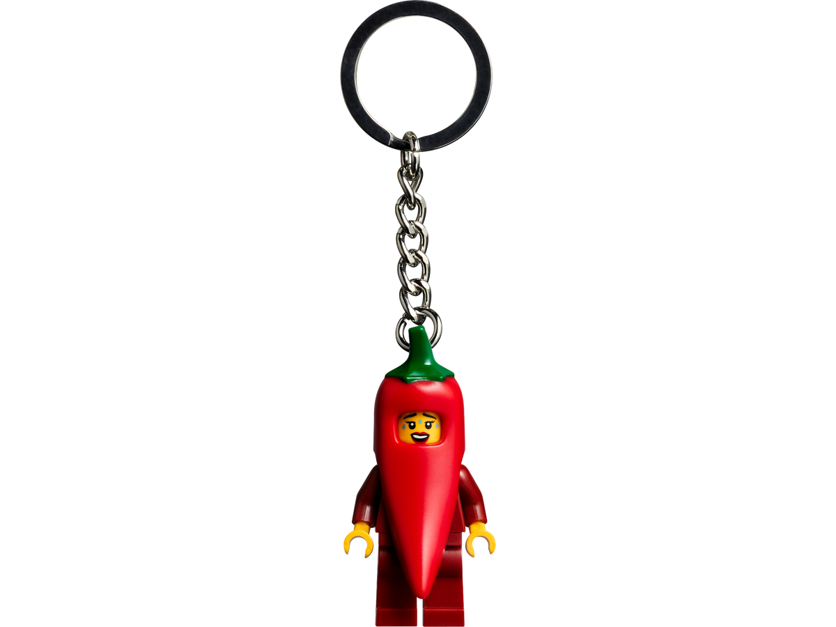 LEGO Chili Girl Keyring Minifigure 9cm - British product
