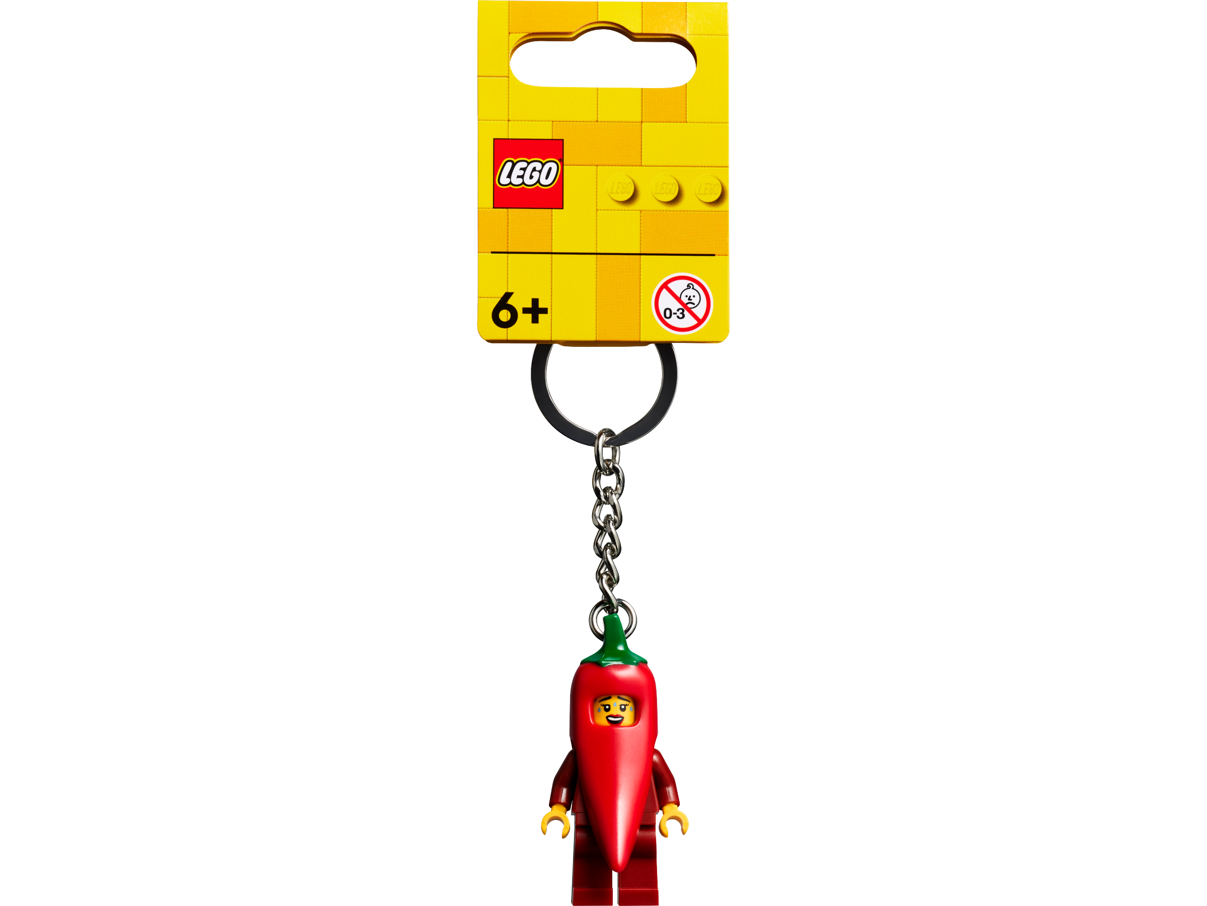 LEGO Chili Girl Keyring Minifigure 9cm - British product