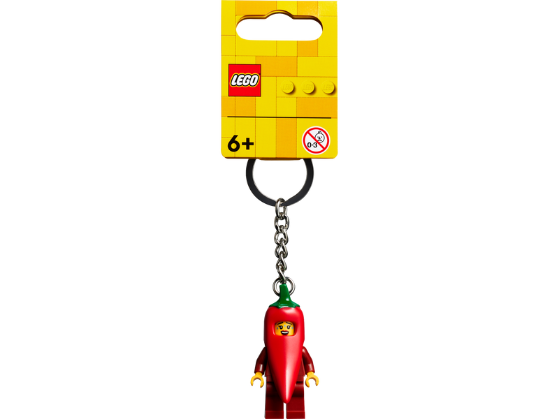 LEGO Chili Girl Keyring Minifigure 9cm - British product