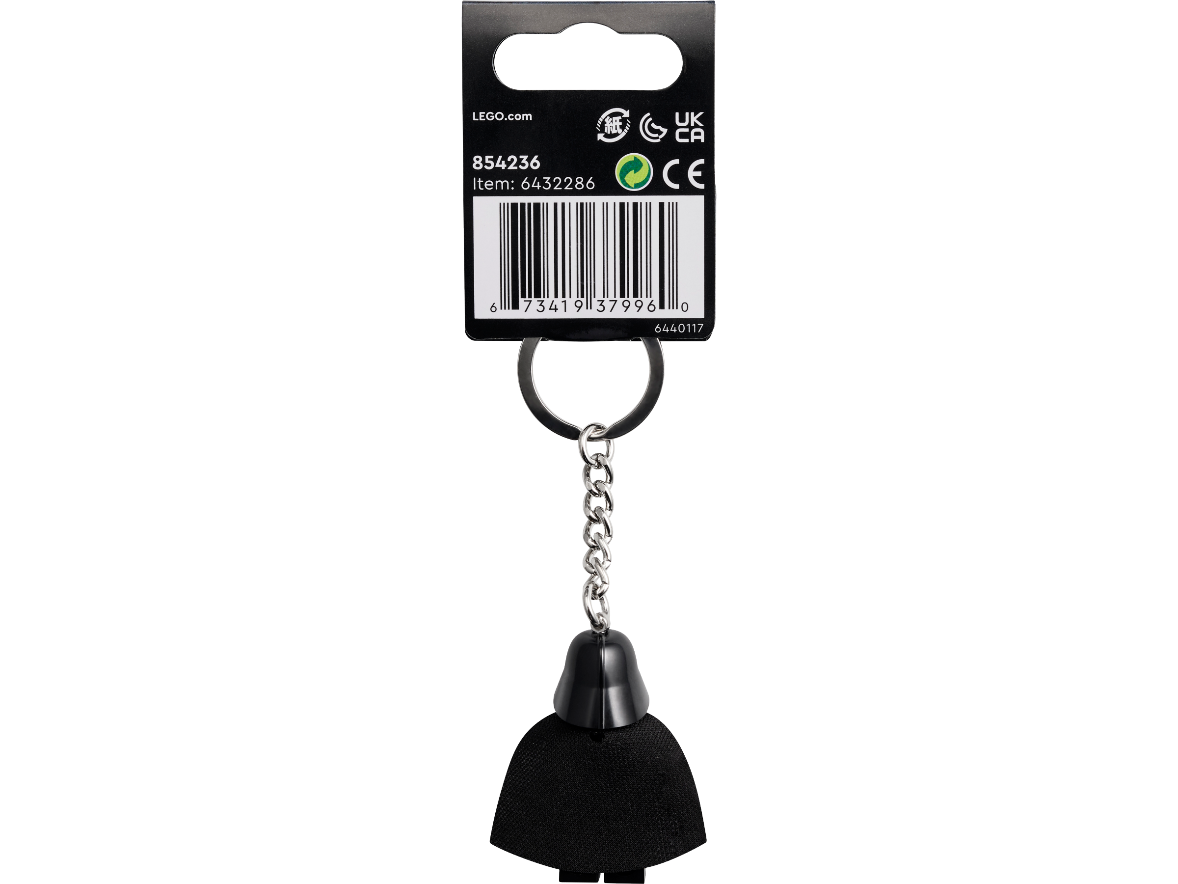 LEGO Star Wars Darth Vader Keyring 8 cm - British product