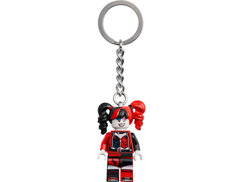 LEGO Harley Quinn Minifigure Keyring 9cm, UK version