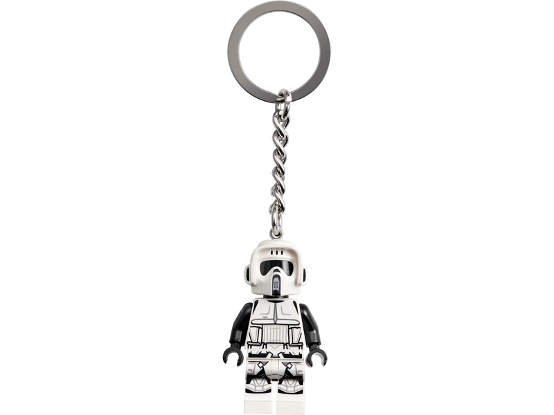 LEGO Star Wars Scout Trooper Keyring 8cm long (British brand)