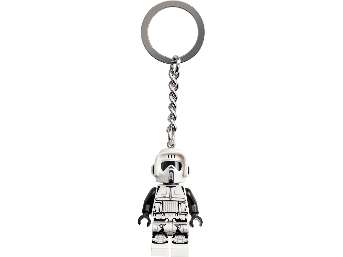 LEGO Star Wars Scout Trooper Keyring 8cm long (British brand)
