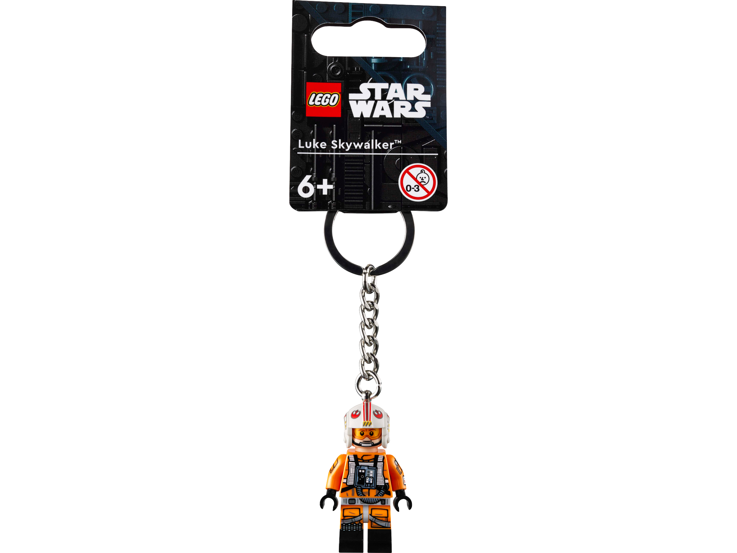 LEGO Luke Skywalker Pilot Key Chain 9cm, imported from the UK