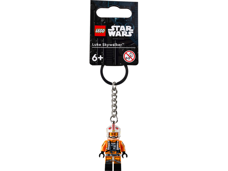 LEGO Luke Skywalker Pilot Key Chain 9cm, imported from the UK