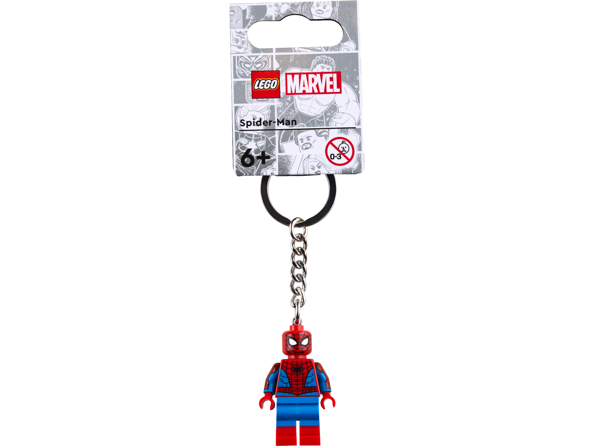 LEGO Spider-Man keyring minifigure 8cm (British brand)