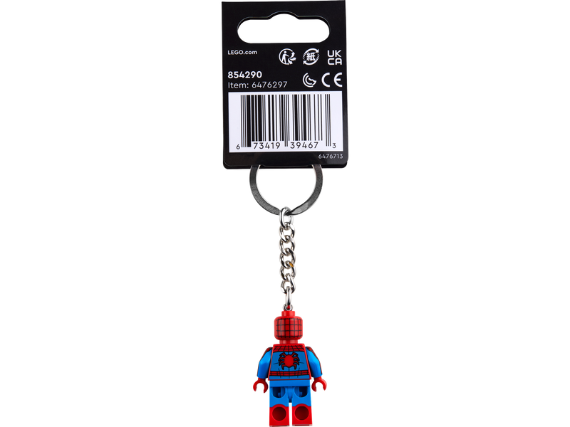 LEGO Spider-Man keyring minifigure 8cm (British brand)