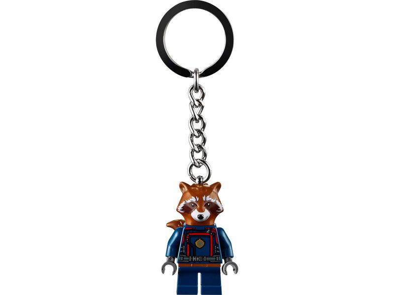 LEGO Rocket Raccoon Key Chain 9cm, imported from the UK