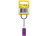 LEGO Medium Lavender 2x4 Stud Brick Keyring, UK version