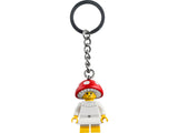LEGO Mushroom Girl Keychain 9cm, imported from the UK