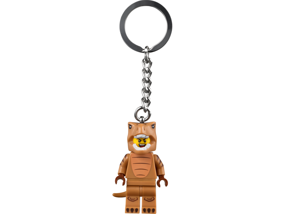 LEGO T. rex Suit Guy Key Chain 9cm (British brand)
