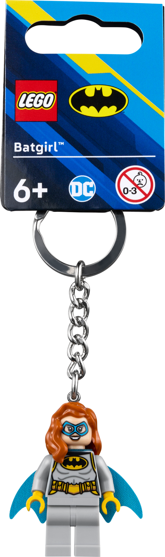 LEGO Batgirl Key Chain minifigure 9cm long - British product