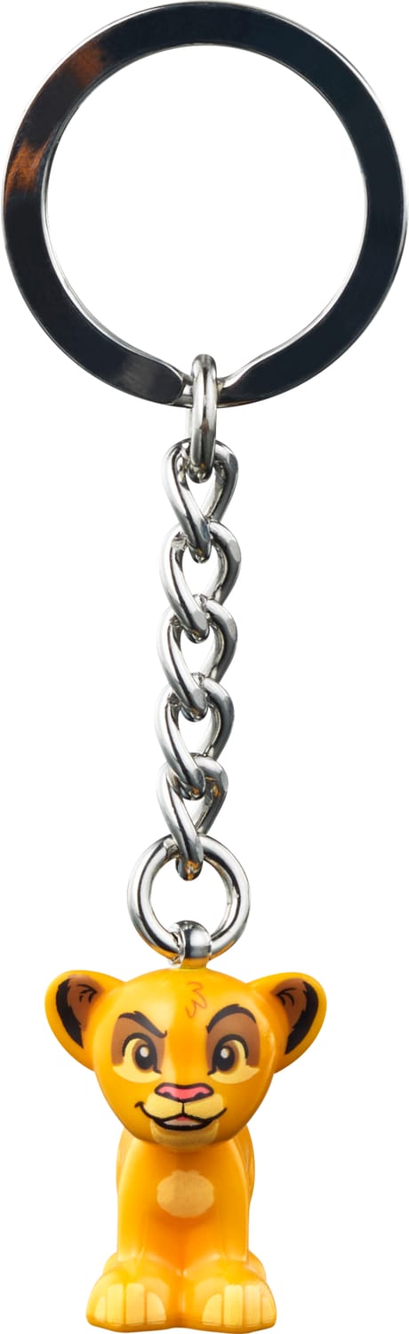 LEGO Disney Simba keyring 8 cm (British brand)