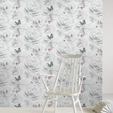 Superfresco Origami Floral wallpaper roll, imported from the UK