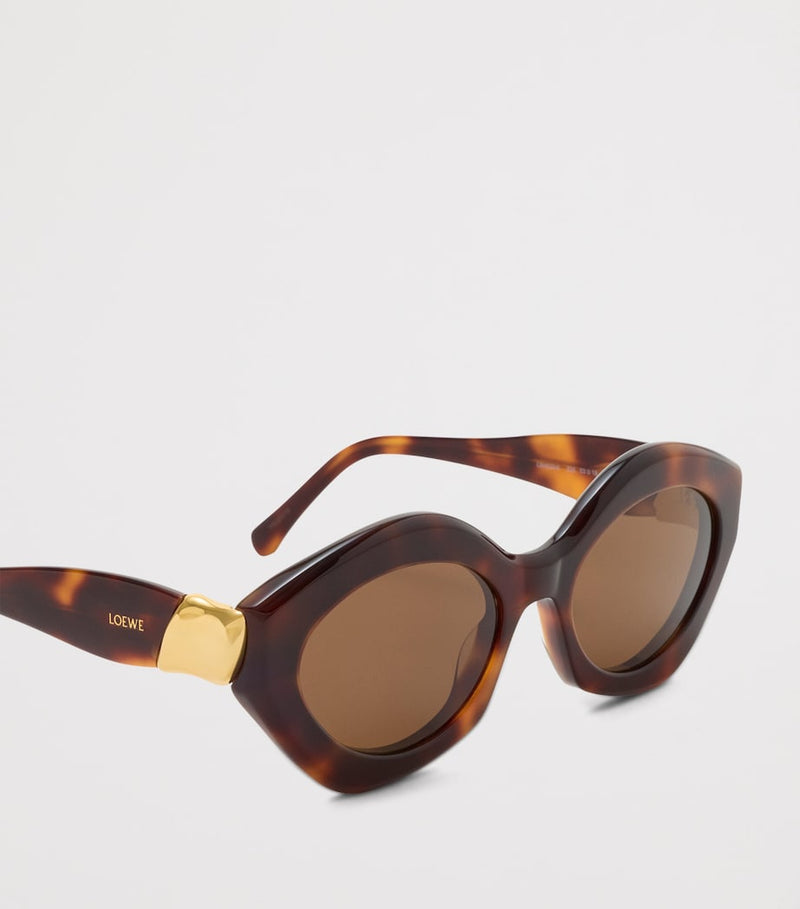 LOEWE acetate cat eye sunglasses coil design (British brand)