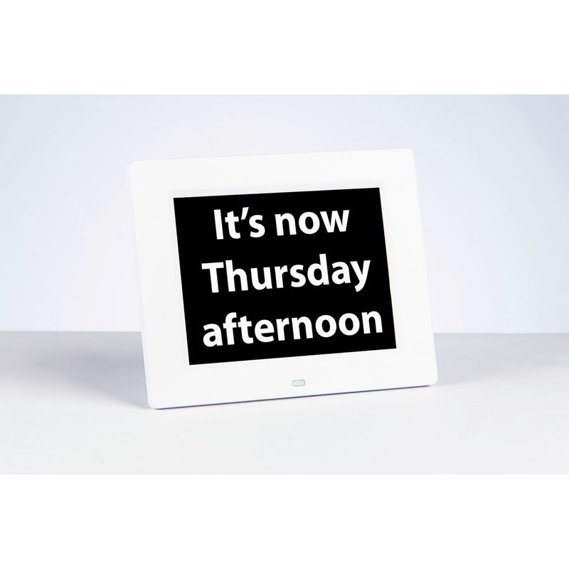 Ravencourt Living Rosebud dementia reminder clock, imported from the UK