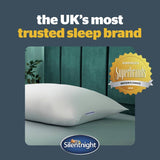Silentnight orthopaedic medium support pillow 74x48cm - British product